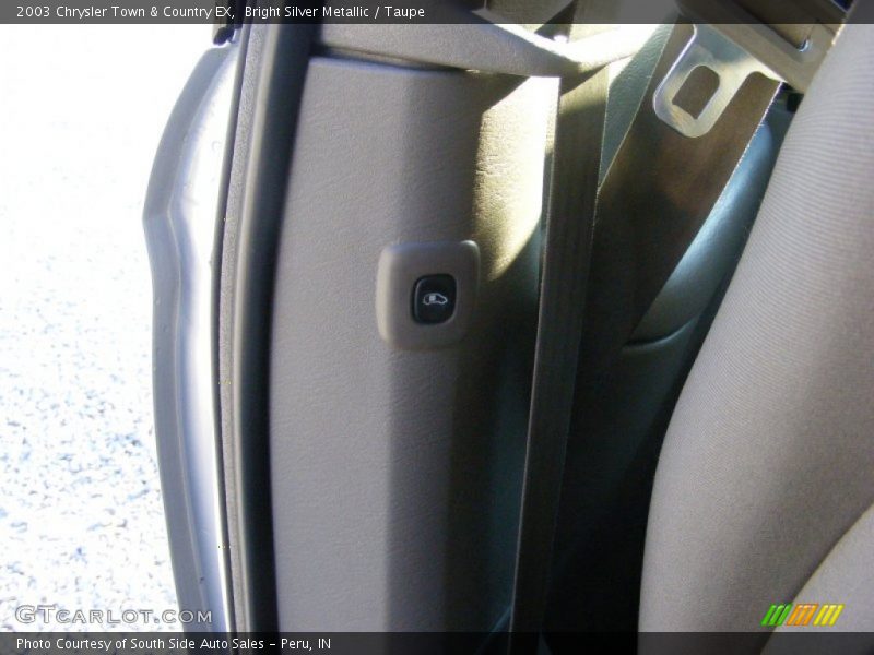 Bright Silver Metallic / Taupe 2003 Chrysler Town & Country EX