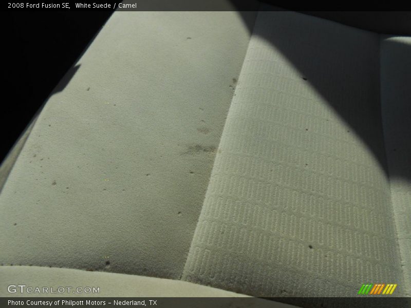 White Suede / Camel 2008 Ford Fusion SE