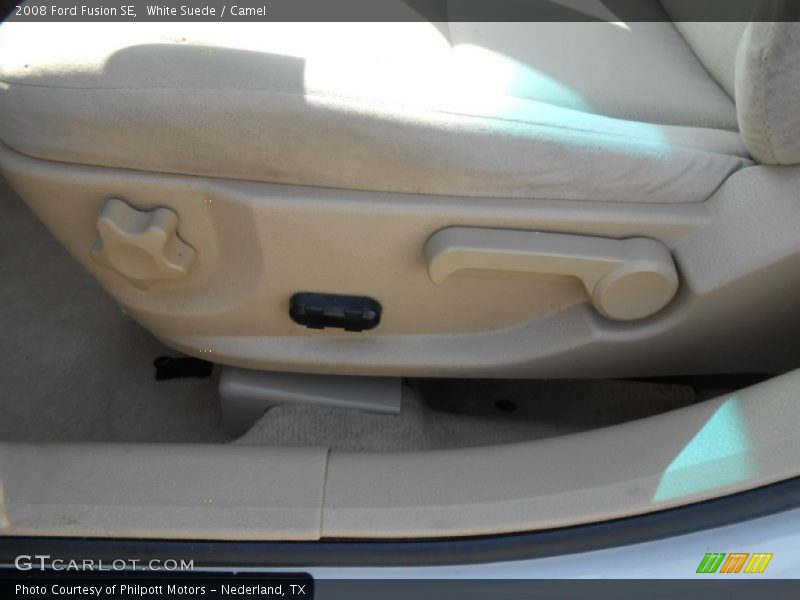 White Suede / Camel 2008 Ford Fusion SE