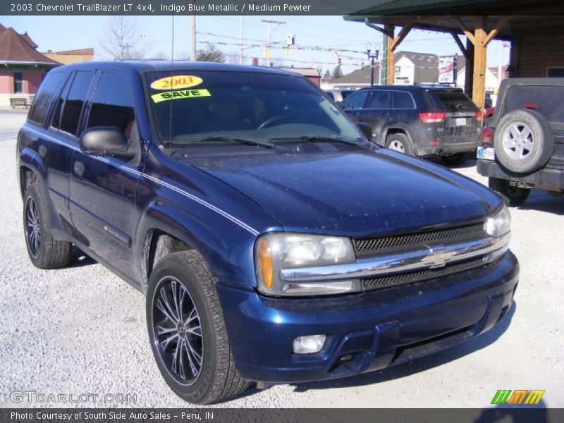 Indigo Blue Metallic / Medium Pewter 2003 Chevrolet TrailBlazer LT 4x4
