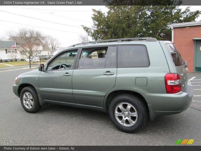 Oasis Green Pearl / Ash 2004 Toyota Highlander V6