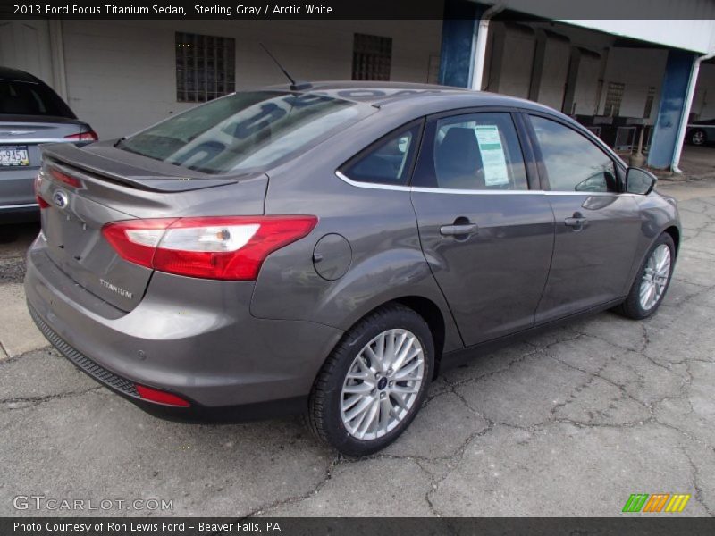  2013 Focus Titanium Sedan Sterling Gray