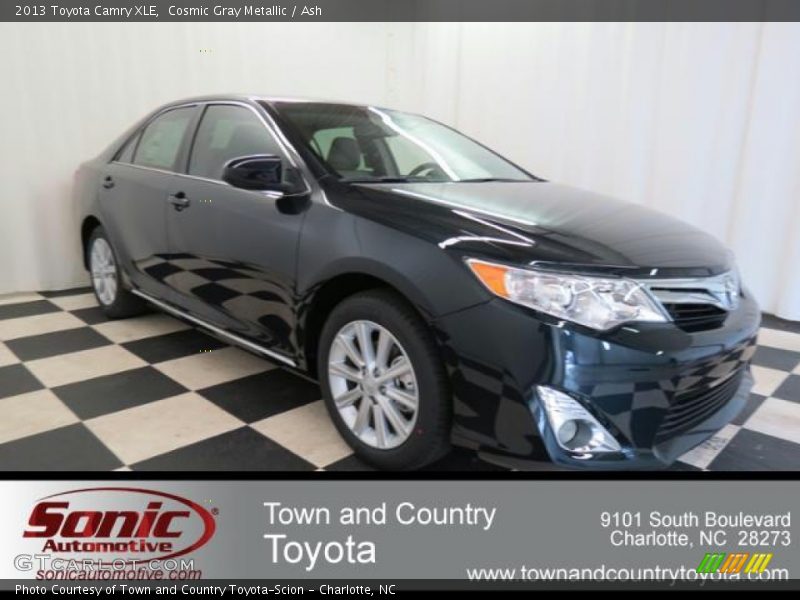 Cosmic Gray Metallic / Ash 2013 Toyota Camry XLE