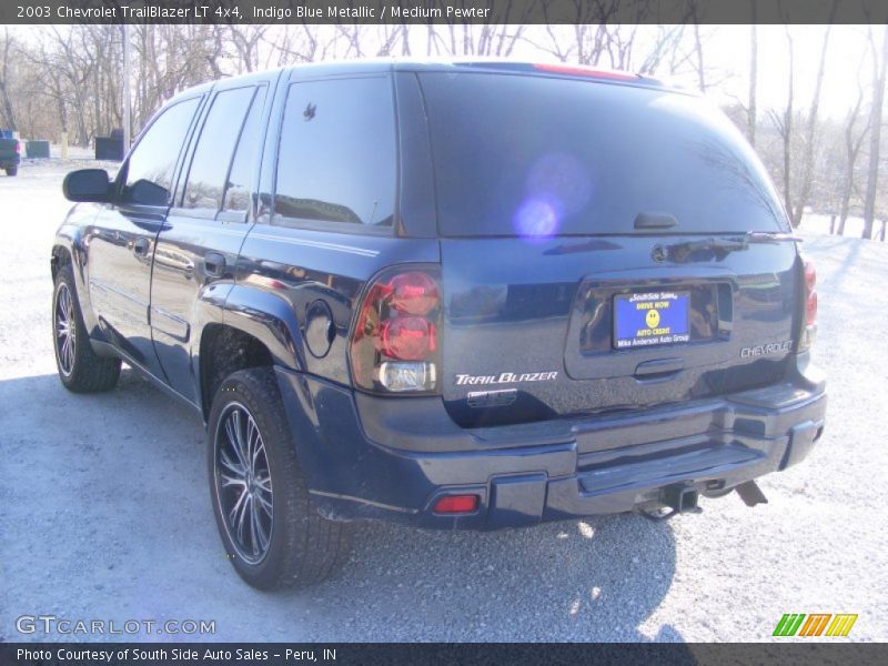 Indigo Blue Metallic / Medium Pewter 2003 Chevrolet TrailBlazer LT 4x4