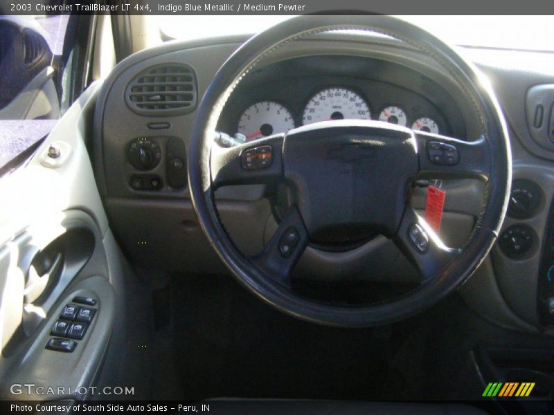 Indigo Blue Metallic / Medium Pewter 2003 Chevrolet TrailBlazer LT 4x4
