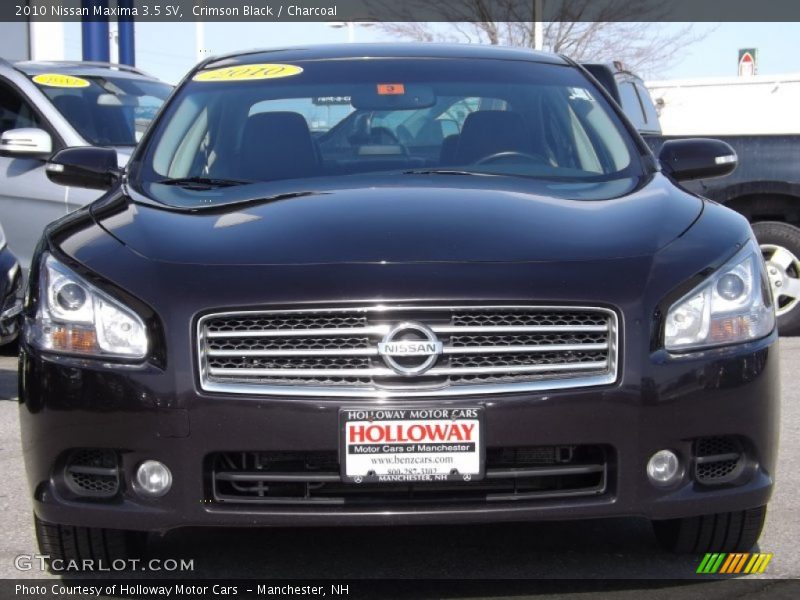 Crimson Black / Charcoal 2010 Nissan Maxima 3.5 SV