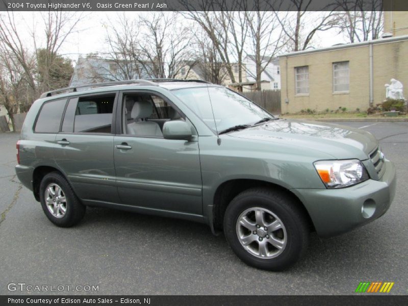 Oasis Green Pearl / Ash 2004 Toyota Highlander V6