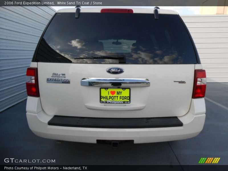 White Sand Tri Coat / Stone 2008 Ford Expedition Limited
