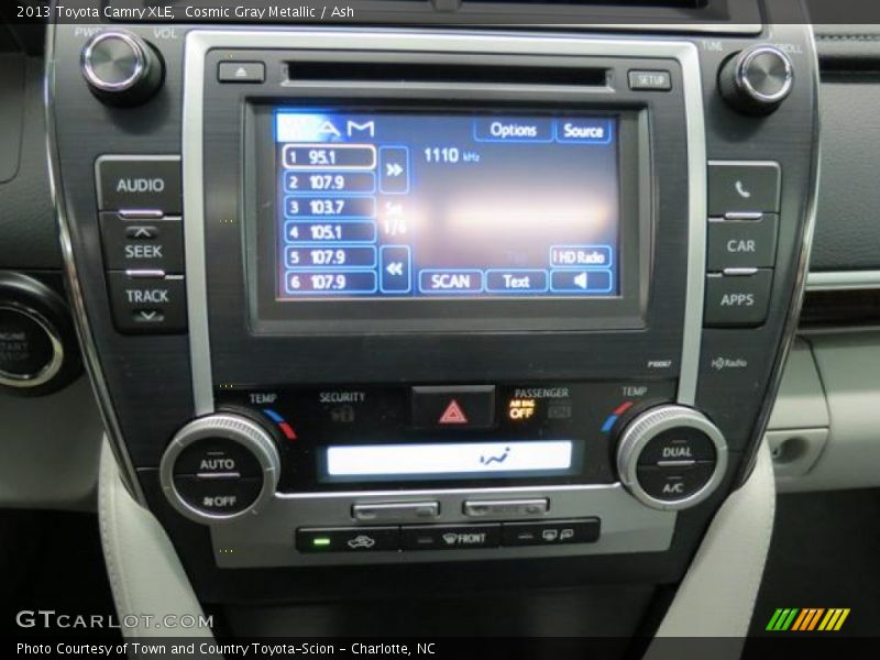 Cosmic Gray Metallic / Ash 2013 Toyota Camry XLE