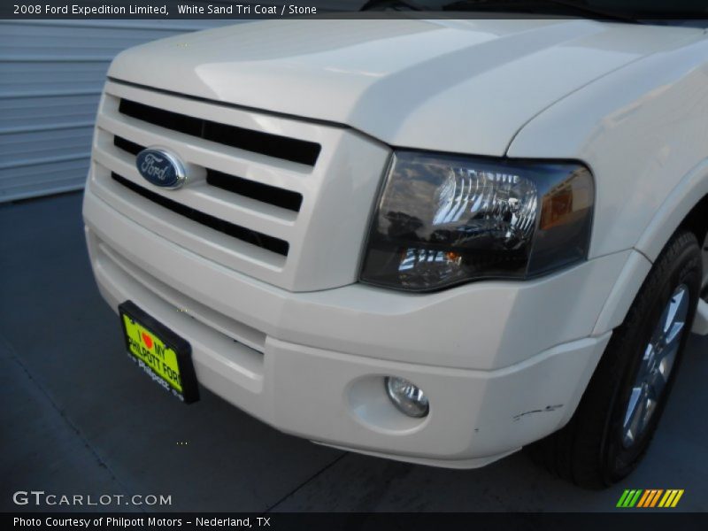 White Sand Tri Coat / Stone 2008 Ford Expedition Limited