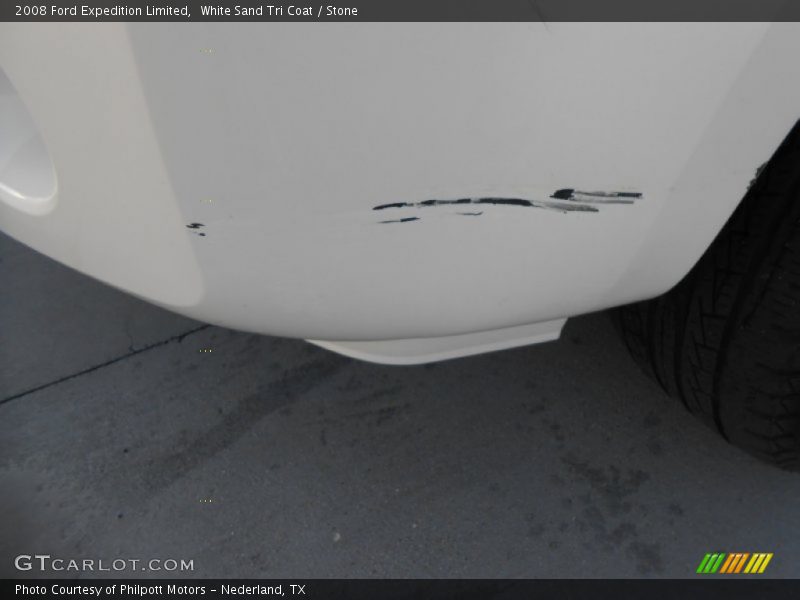 White Sand Tri Coat / Stone 2008 Ford Expedition Limited