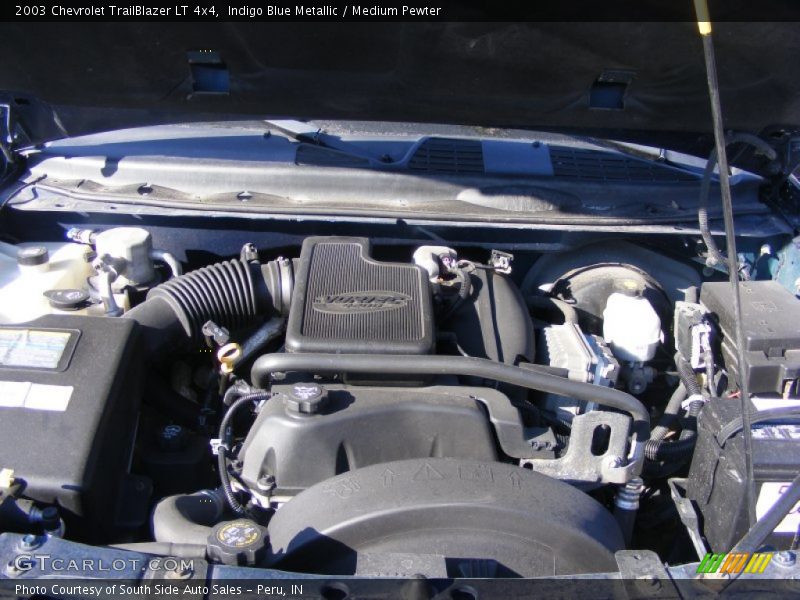 Indigo Blue Metallic / Medium Pewter 2003 Chevrolet TrailBlazer LT 4x4