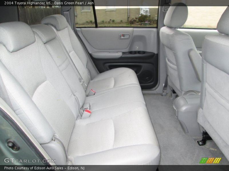 Rear Seat of 2004 Highlander V6