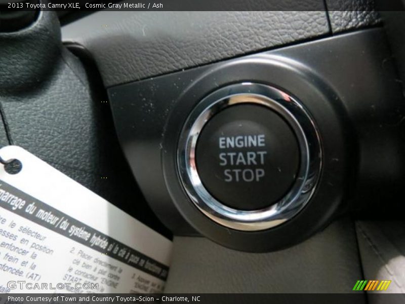 Cosmic Gray Metallic / Ash 2013 Toyota Camry XLE