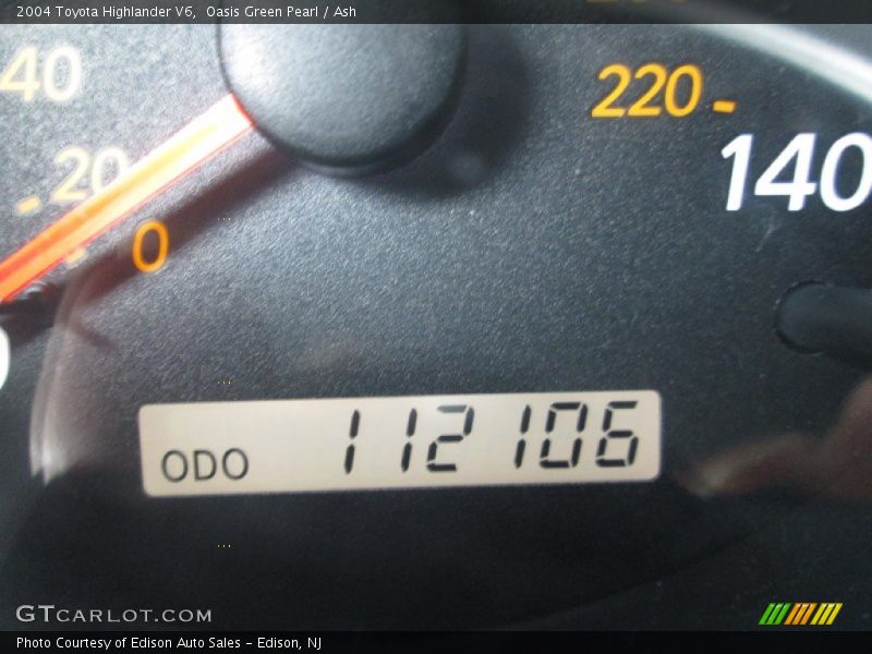 Oasis Green Pearl / Ash 2004 Toyota Highlander V6