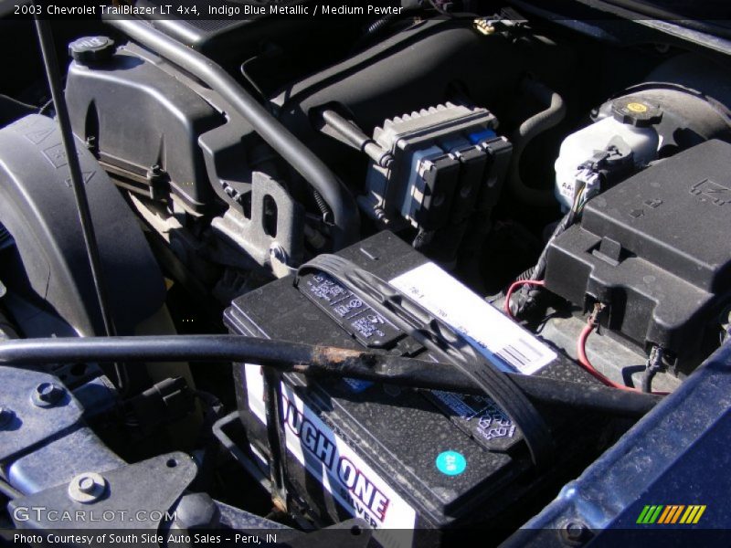 Indigo Blue Metallic / Medium Pewter 2003 Chevrolet TrailBlazer LT 4x4