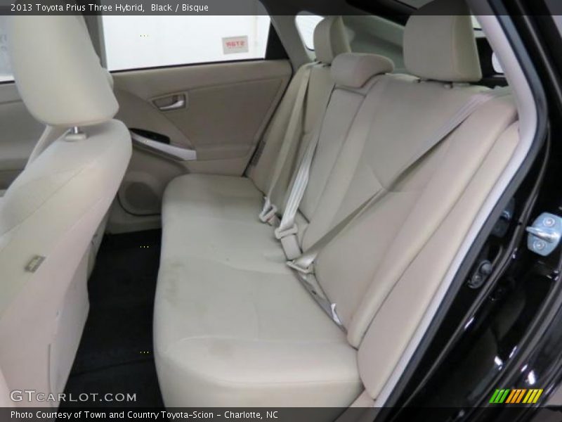 Black / Bisque 2013 Toyota Prius Three Hybrid