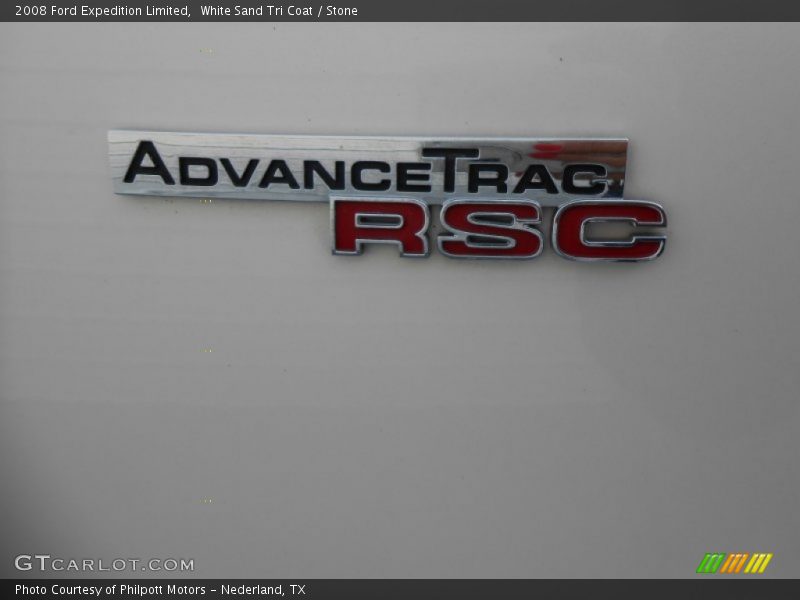 White Sand Tri Coat / Stone 2008 Ford Expedition Limited