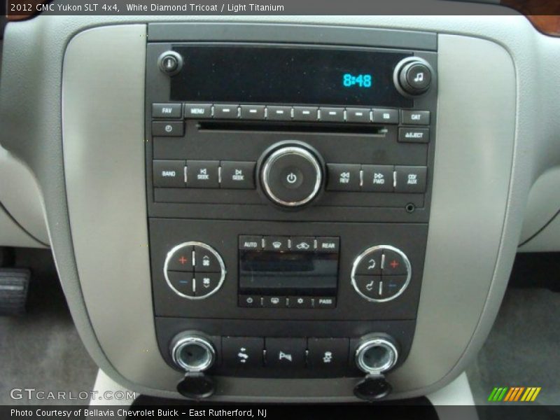 White Diamond Tricoat / Light Titanium 2012 GMC Yukon SLT 4x4