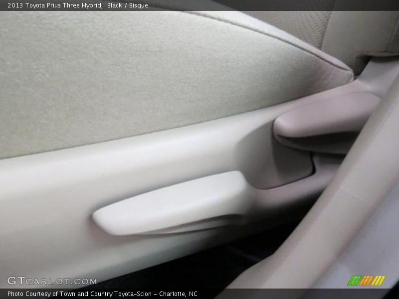 Black / Bisque 2013 Toyota Prius Three Hybrid