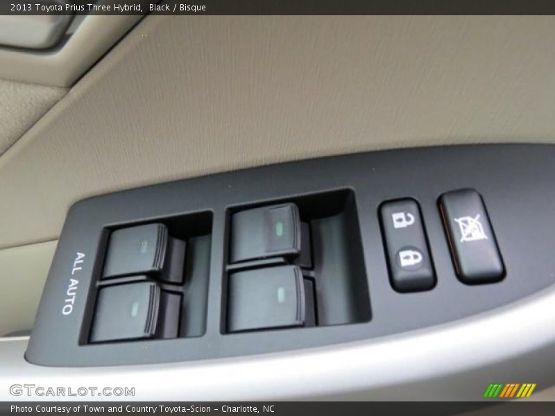 Black / Bisque 2013 Toyota Prius Three Hybrid