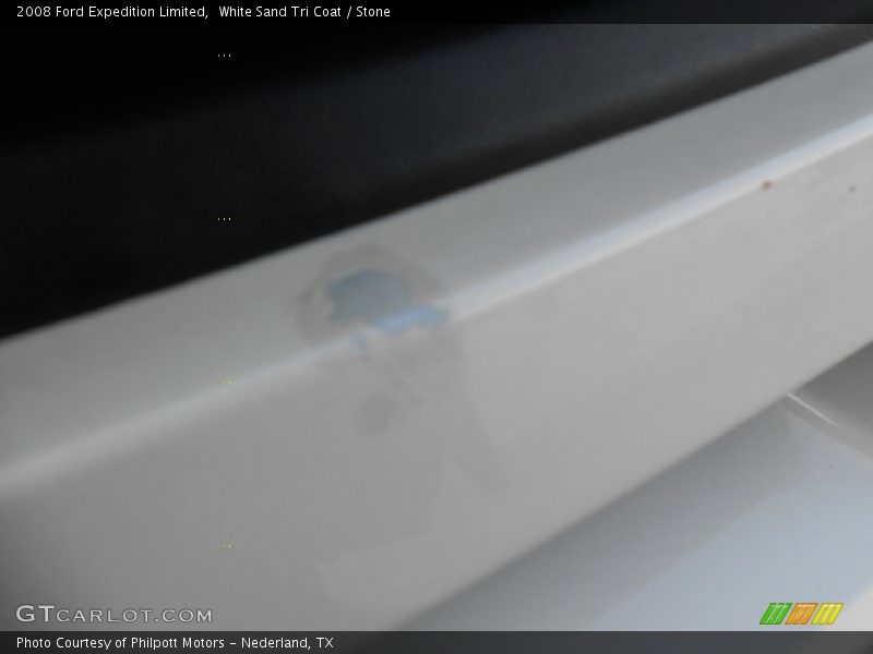 White Sand Tri Coat / Stone 2008 Ford Expedition Limited