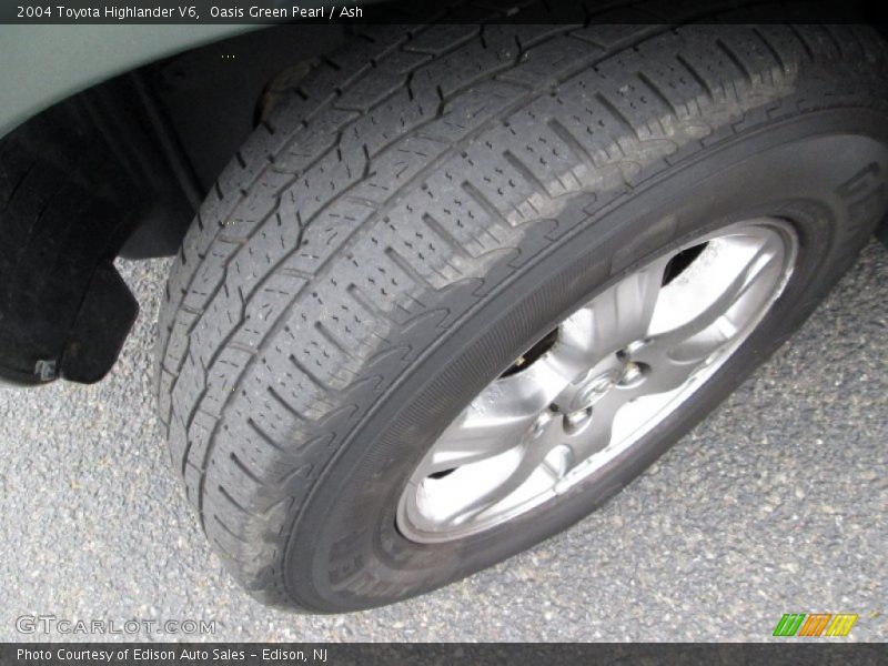 Oasis Green Pearl / Ash 2004 Toyota Highlander V6