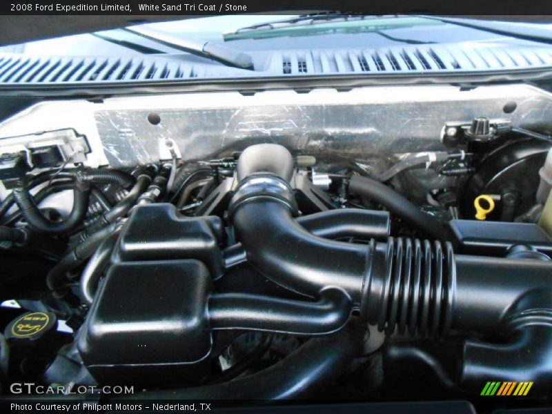 White Sand Tri Coat / Stone 2008 Ford Expedition Limited