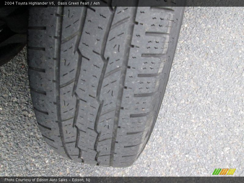 Oasis Green Pearl / Ash 2004 Toyota Highlander V6