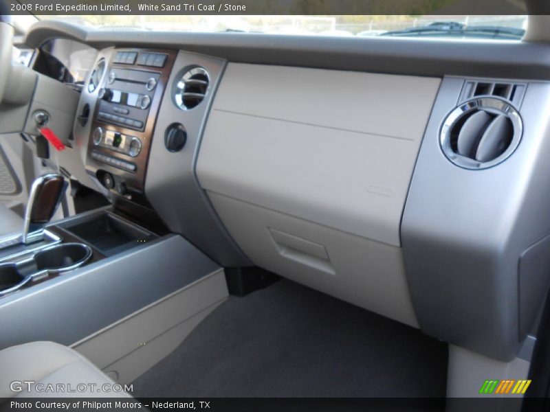 White Sand Tri Coat / Stone 2008 Ford Expedition Limited