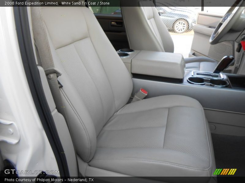 White Sand Tri Coat / Stone 2008 Ford Expedition Limited