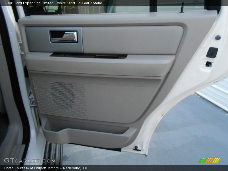 White Sand Tri Coat / Stone 2008 Ford Expedition Limited