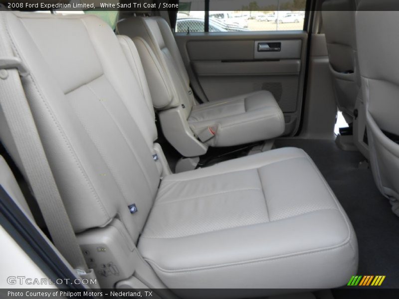 White Sand Tri Coat / Stone 2008 Ford Expedition Limited