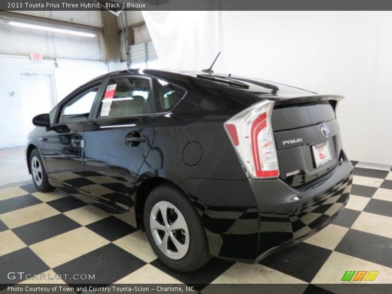 Black / Bisque 2013 Toyota Prius Three Hybrid
