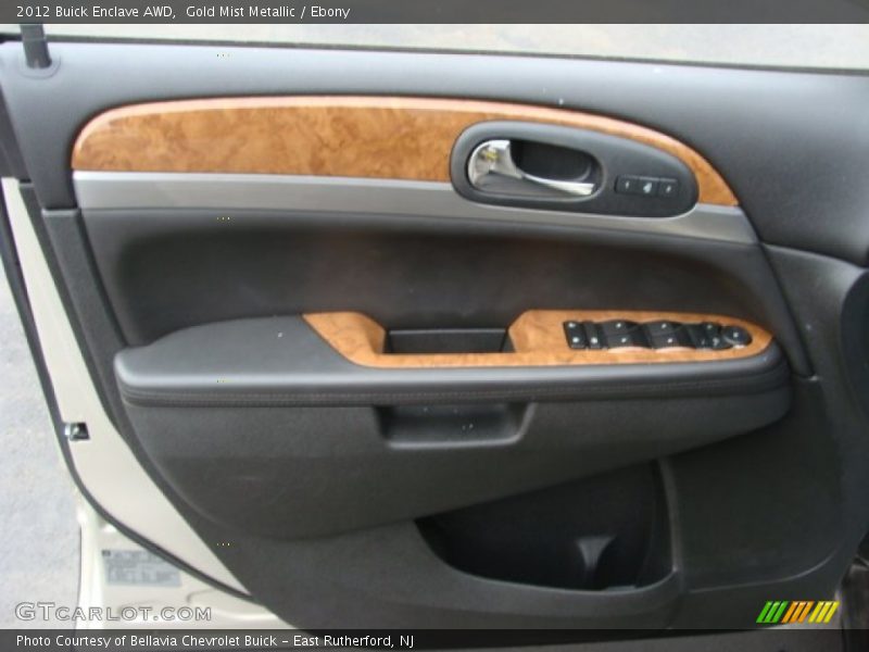 Gold Mist Metallic / Ebony 2012 Buick Enclave AWD