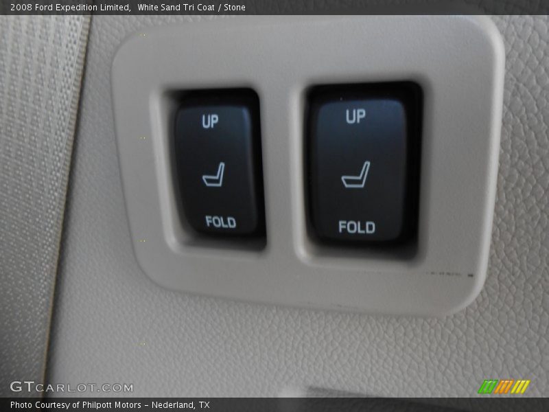 White Sand Tri Coat / Stone 2008 Ford Expedition Limited