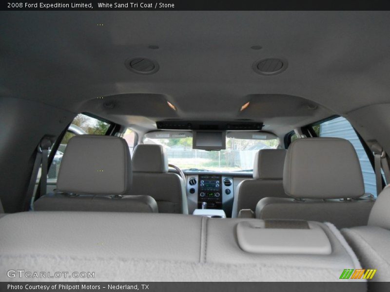White Sand Tri Coat / Stone 2008 Ford Expedition Limited
