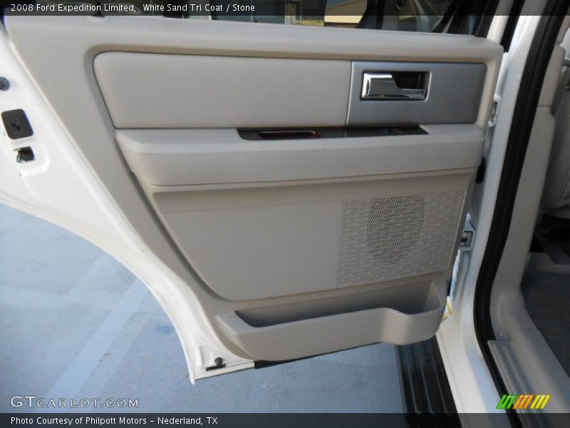 White Sand Tri Coat / Stone 2008 Ford Expedition Limited