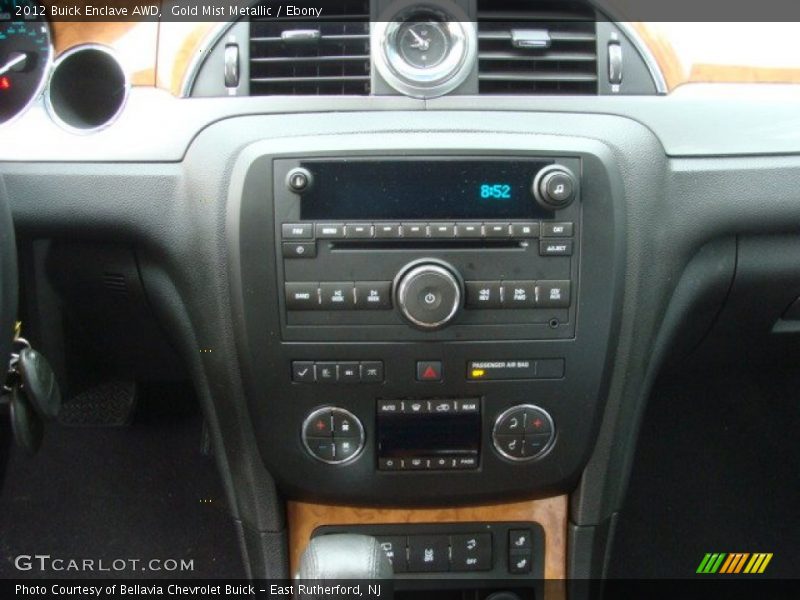 Gold Mist Metallic / Ebony 2012 Buick Enclave AWD