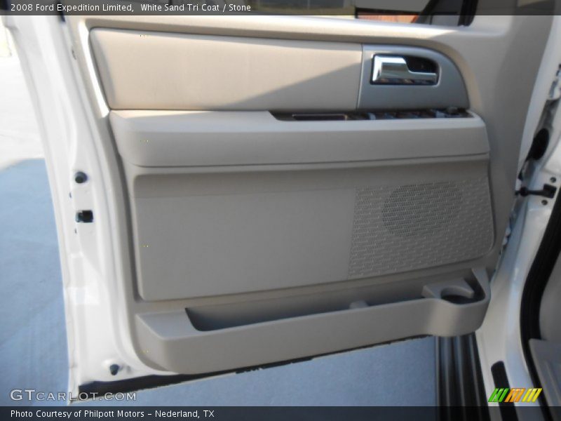 White Sand Tri Coat / Stone 2008 Ford Expedition Limited