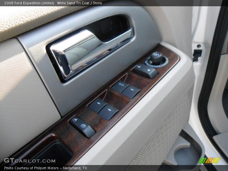 White Sand Tri Coat / Stone 2008 Ford Expedition Limited