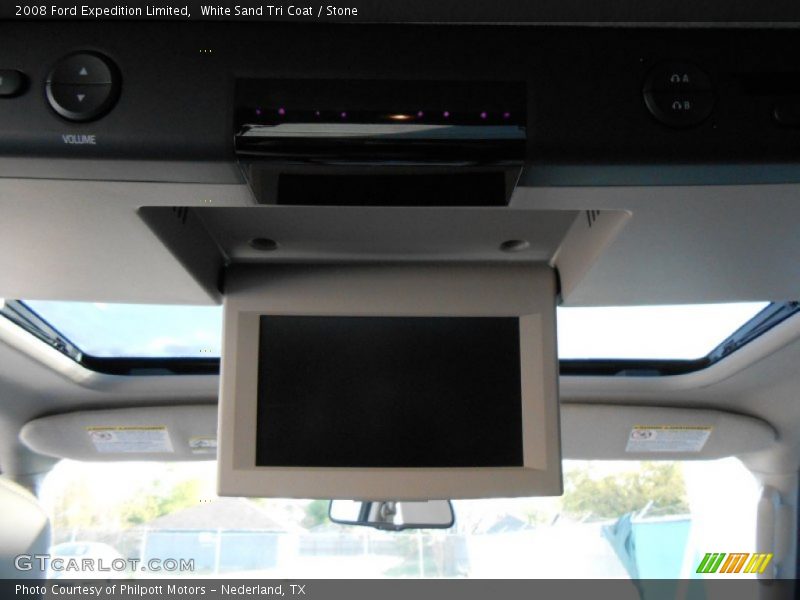 White Sand Tri Coat / Stone 2008 Ford Expedition Limited