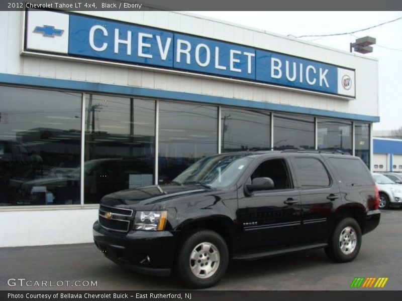 Black / Ebony 2012 Chevrolet Tahoe LT 4x4