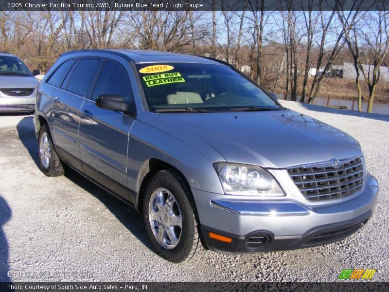 Butane Blue Pearl / Light Taupe 2005 Chrysler Pacifica Touring AWD