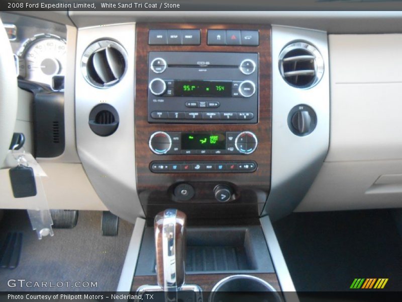 White Sand Tri Coat / Stone 2008 Ford Expedition Limited