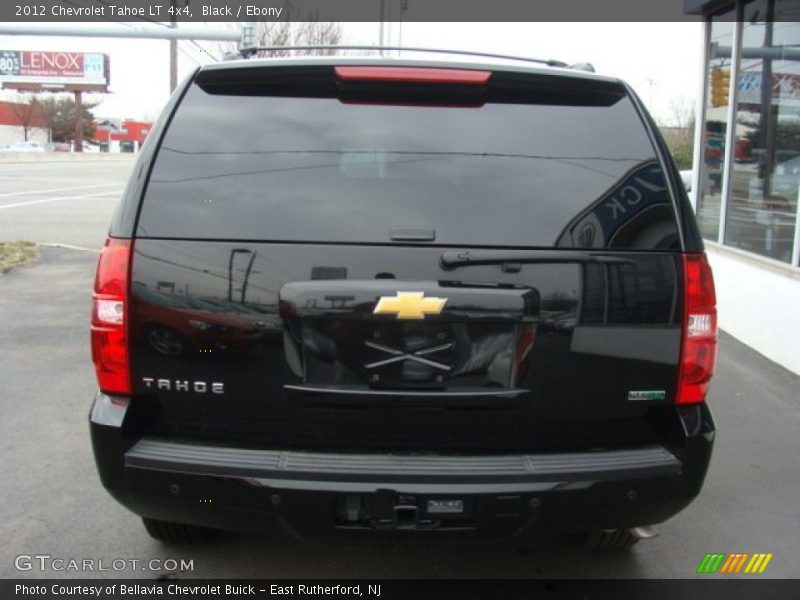 Black / Ebony 2012 Chevrolet Tahoe LT 4x4