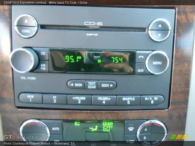White Sand Tri Coat / Stone 2008 Ford Expedition Limited