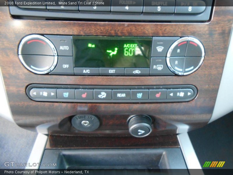 White Sand Tri Coat / Stone 2008 Ford Expedition Limited