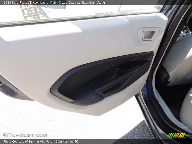 Violet Gray / Charcoal Black/Light Stone 2013 Ford Fiesta SE Hatchback