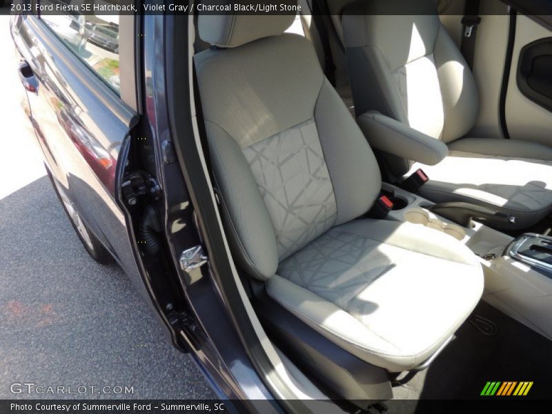 Violet Gray / Charcoal Black/Light Stone 2013 Ford Fiesta SE Hatchback